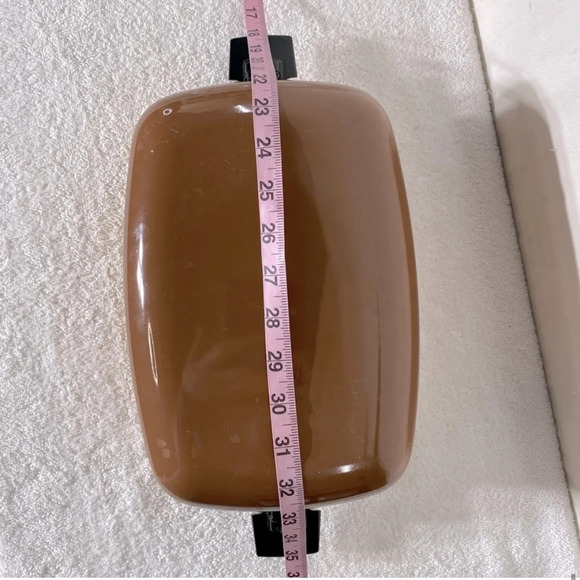 West  Bend Slo Slow Cooker 6 qt Harvest Gold Brown Replacement Kettle Pot W Lid - Picture 15 of 16